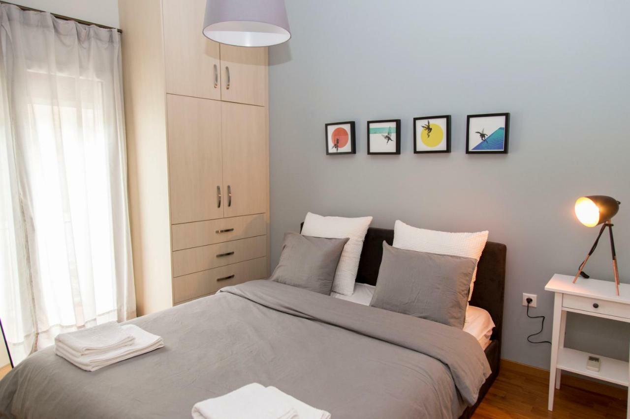 Ferienwohnung Gazi Discrit Next To Subway Athen Exterior foto
